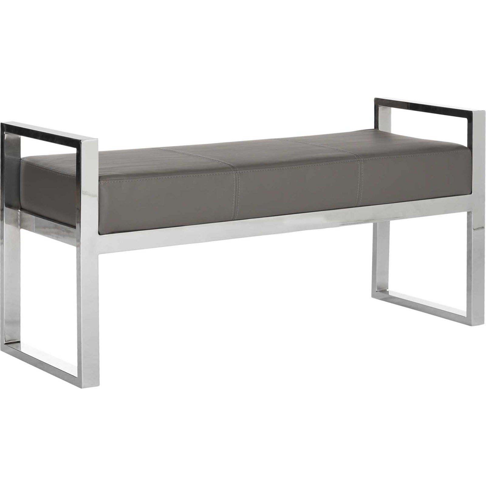 Sloan Bench Gray/Chrome