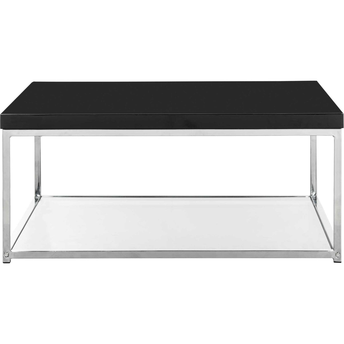 Mark Chrome High Gloss Coffee Table Black/Chrome