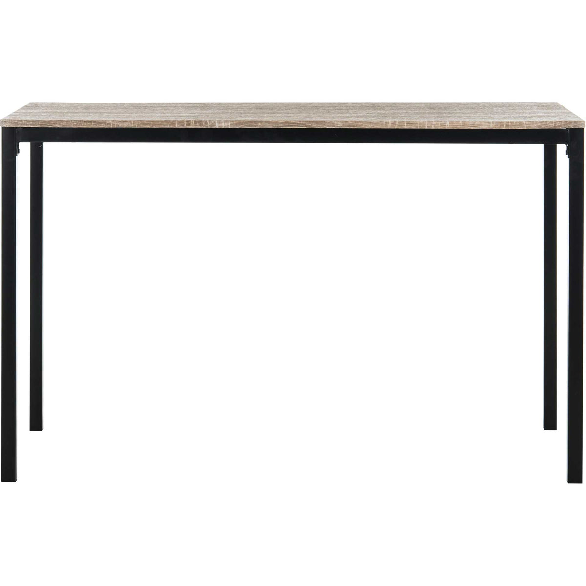 Jaiden Writing Desk Gray/Black