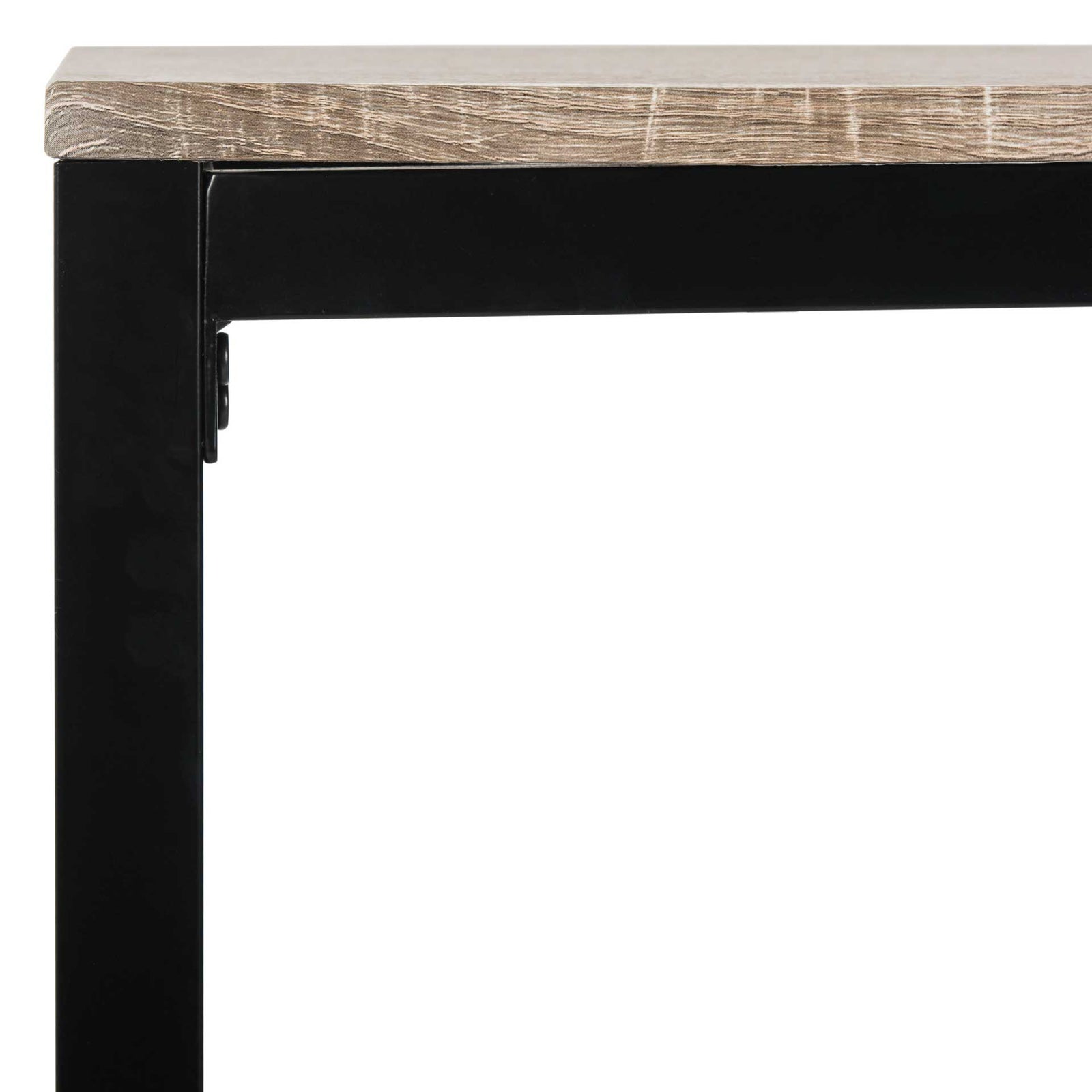 Jaiden Writing Desk Gray/Black