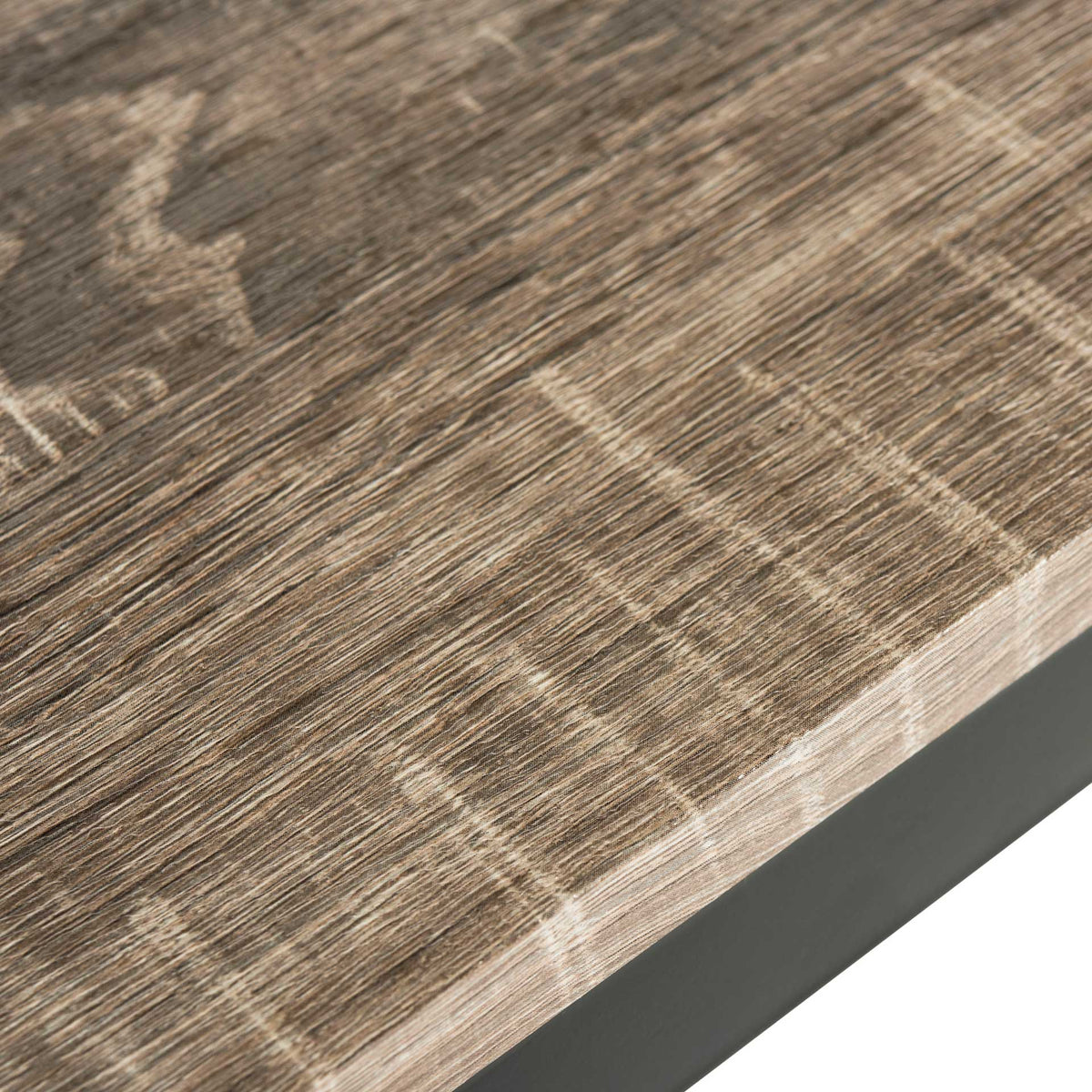 Jaiden Writing Desk Gray/Black