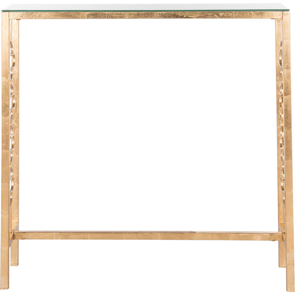 John Console Table Antique Gold