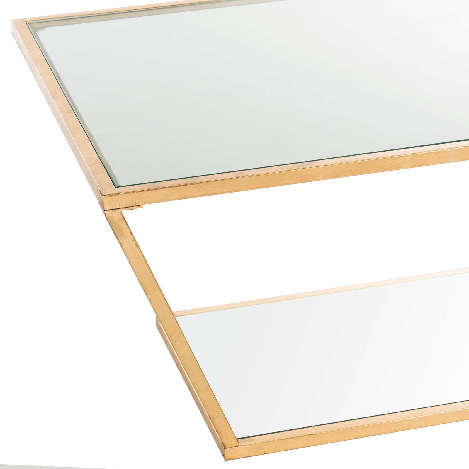 Allen Gold Leaf Retro Coffee Table Gold