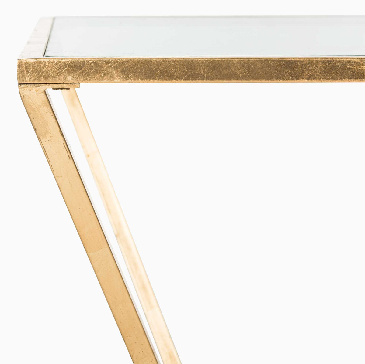 Allen Gold Leaf Retro Coffee Table Gold