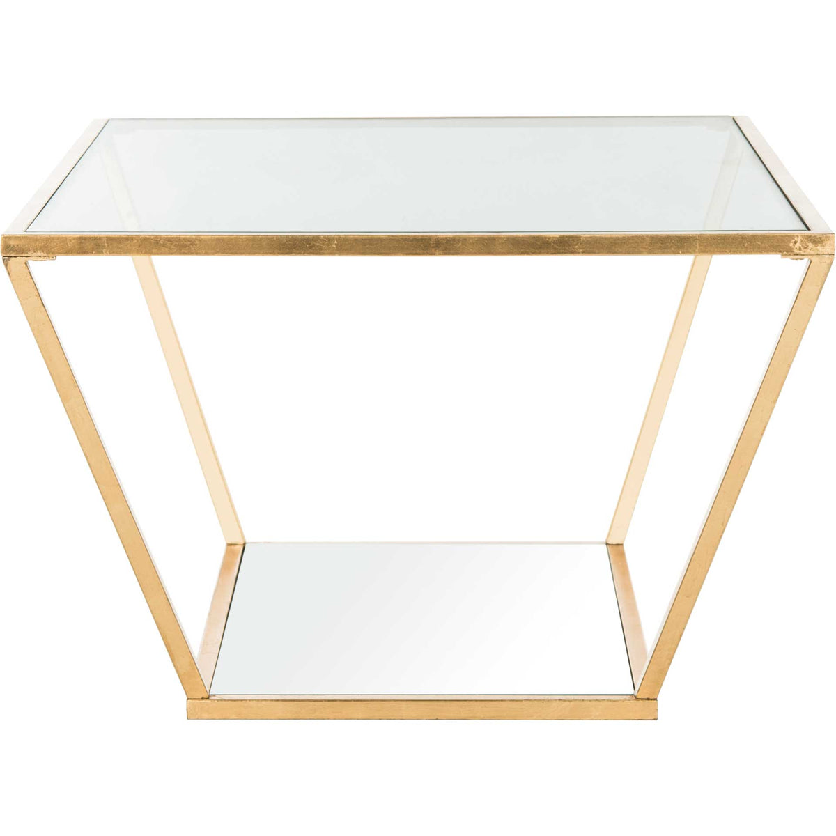 Allen Gold Leaf Retro Coffee Table Gold