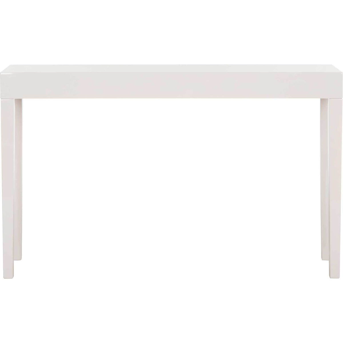 Kasey Lacquer Console Table Taupe