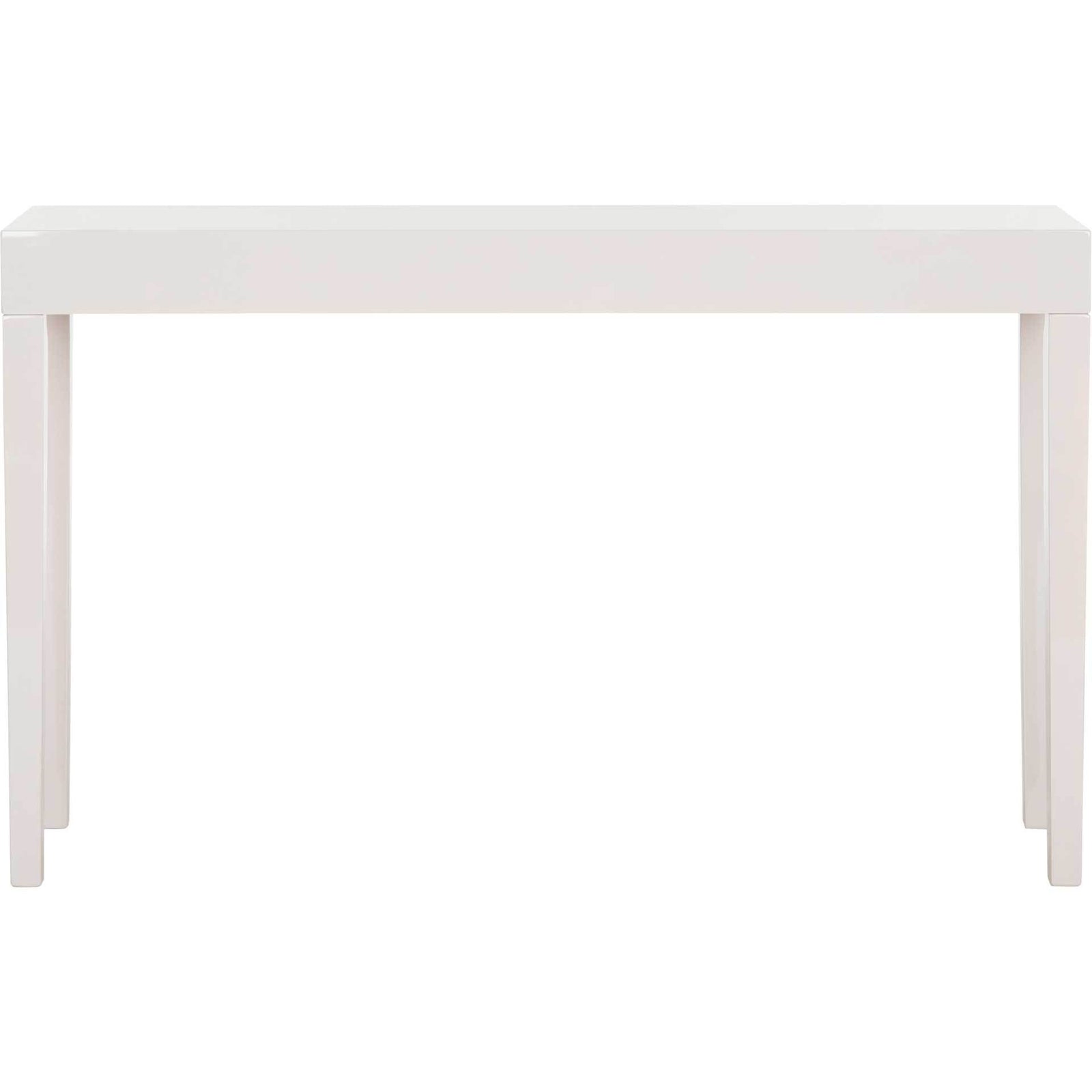 Kasey Lacquer Console Table Taupe