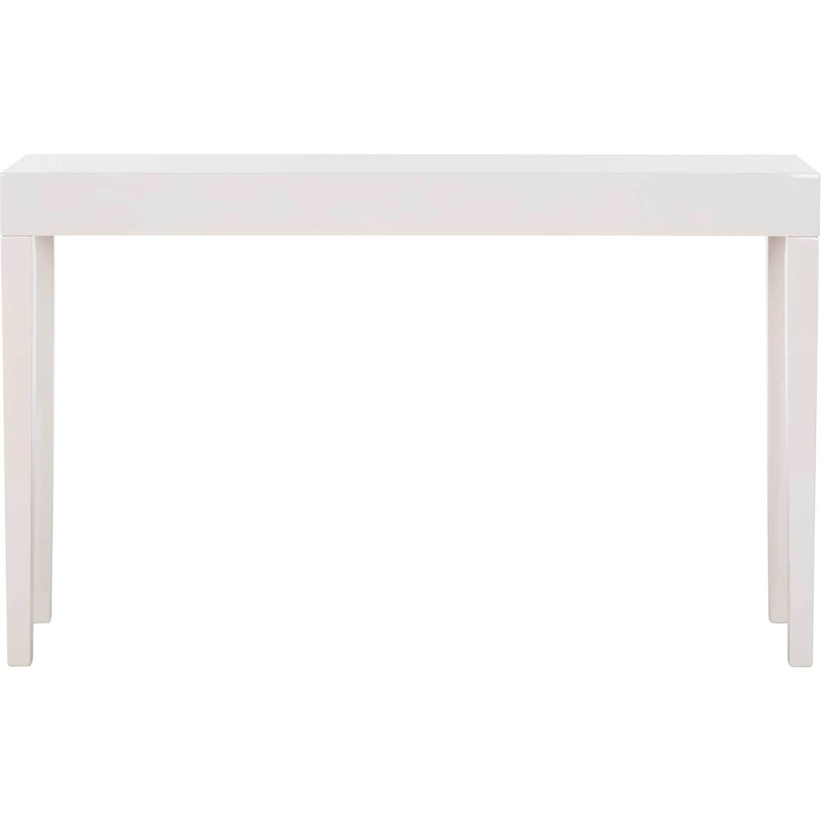 Kasey Lacquer Console Table Taupe