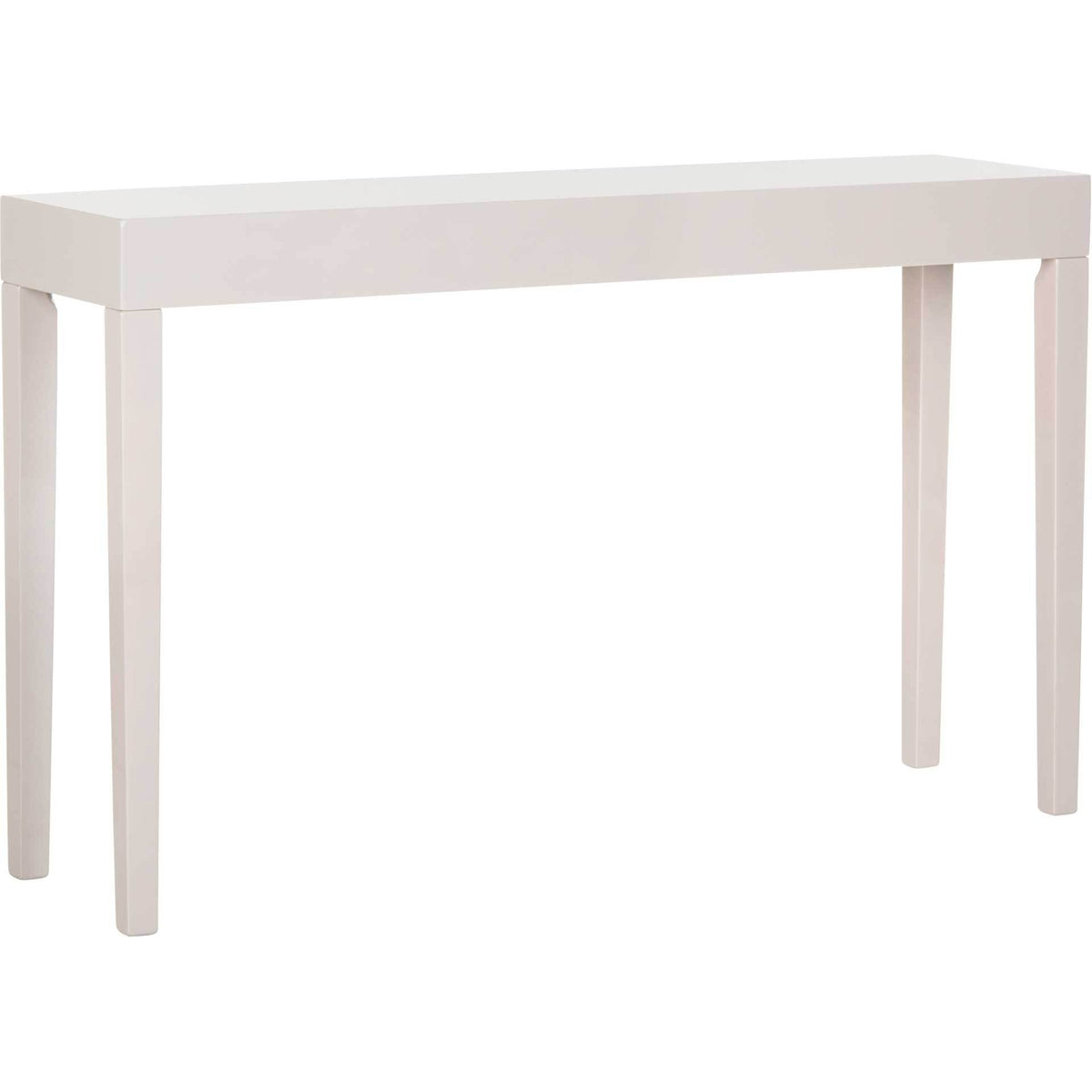 Kasey Lacquer Console Table Gray