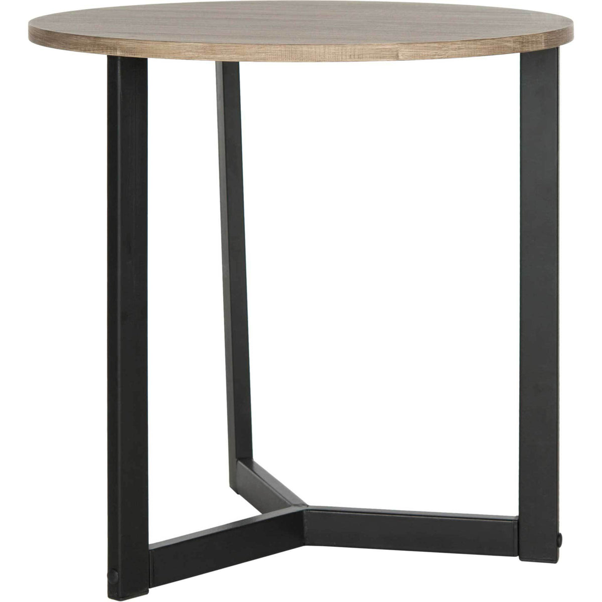 Leala Wood End Table Oak