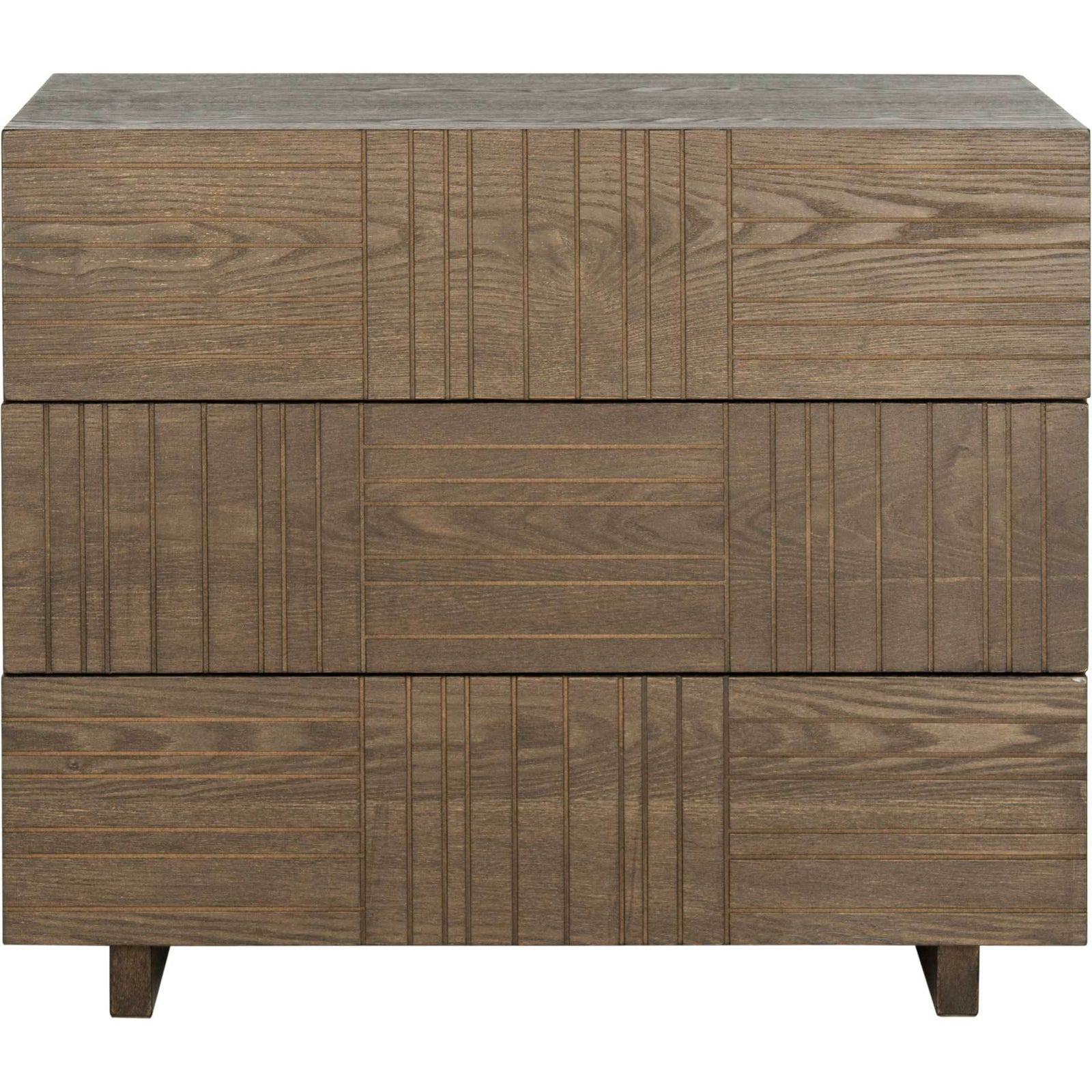 Miracle Three Drawer Cabinet Dark Brown