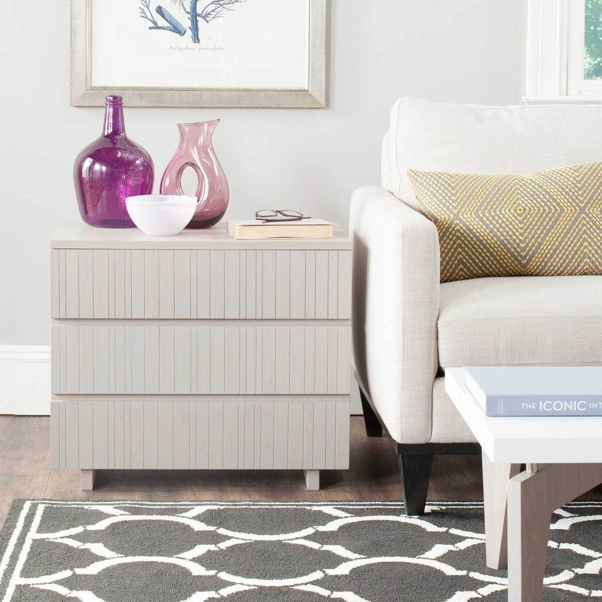 Jovani Three Drawer Cabinet