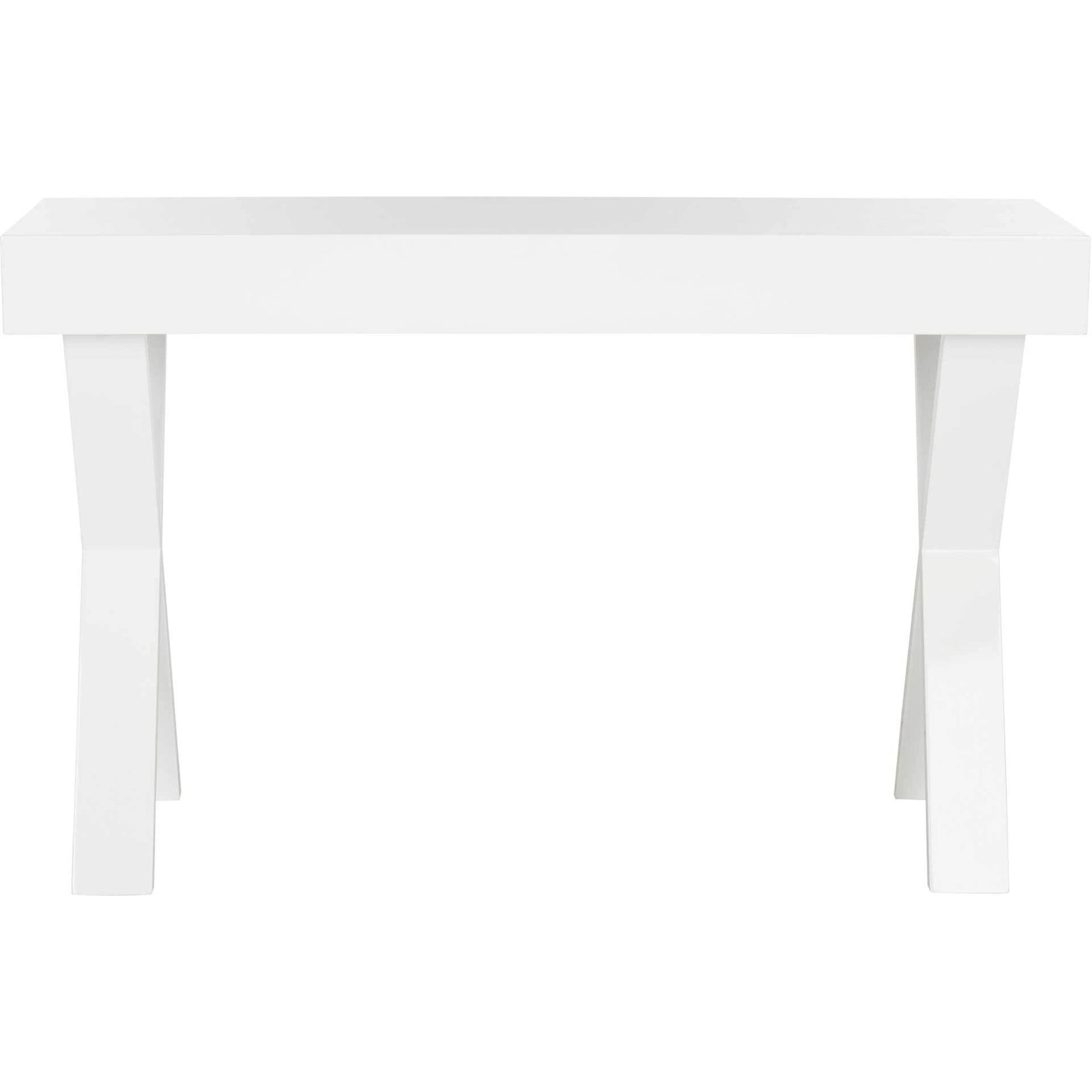 Alena Lacquer One Drawer Vanity Desk