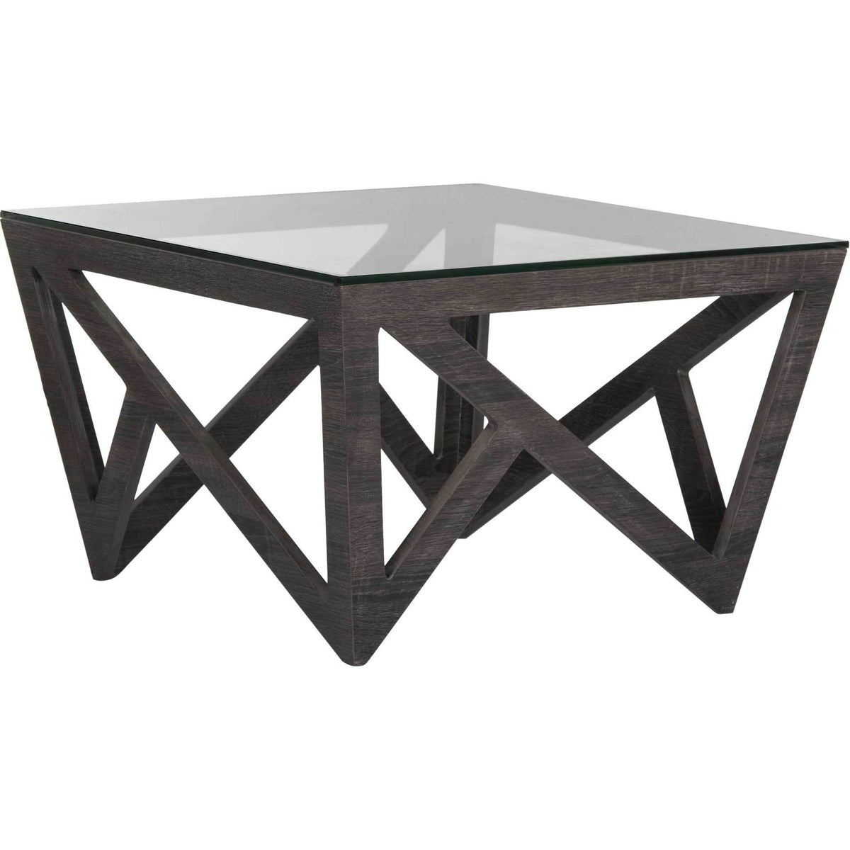 Raina Glass Top Coffee Table