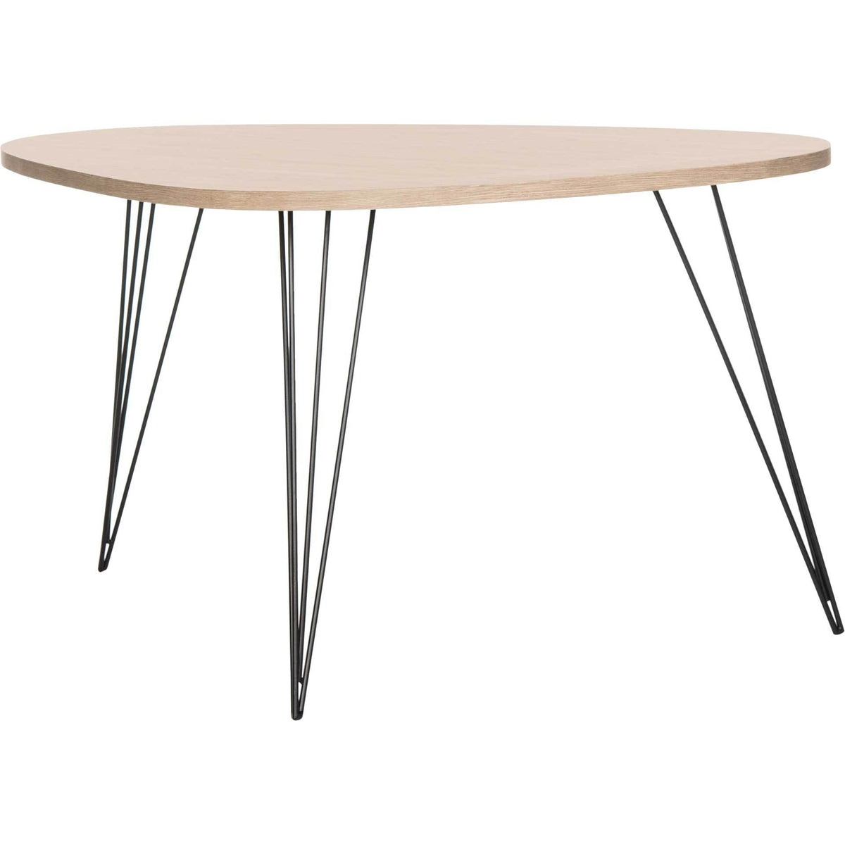 Ross Wood Coffee Table Light Oak/Black