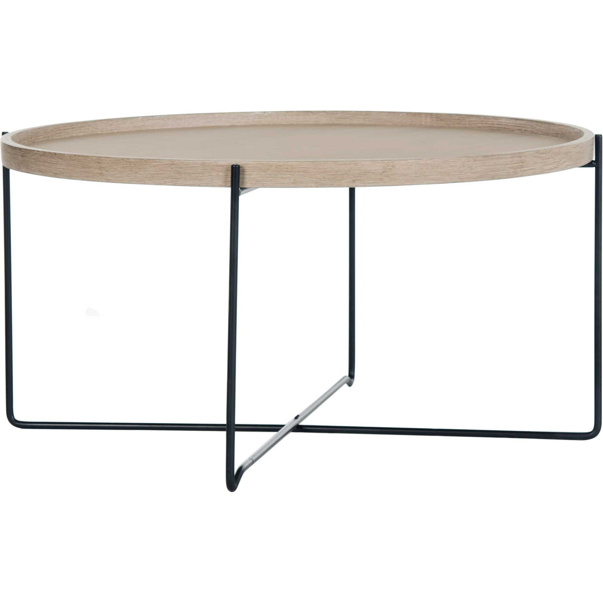 Auteur Wood Accent Table Light Oak/Black