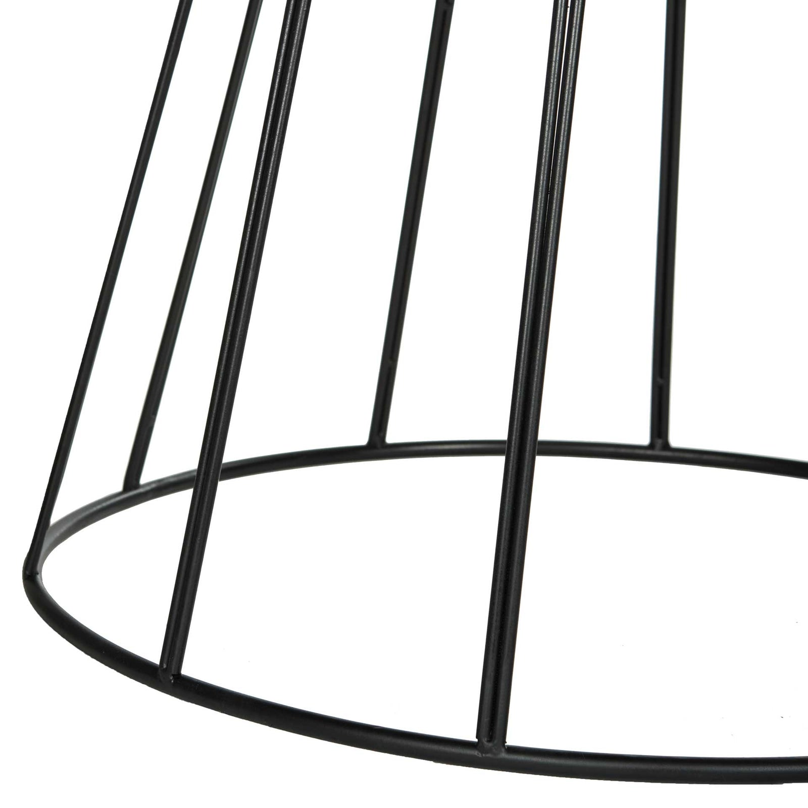 Alamo Wood End Table Light Oak/Black