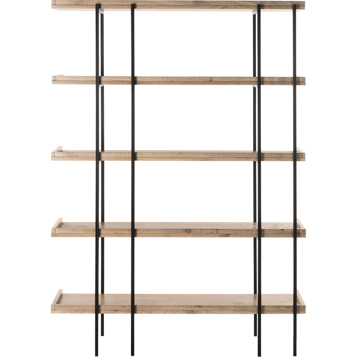 Cesta Wood Etagere Oak/Black