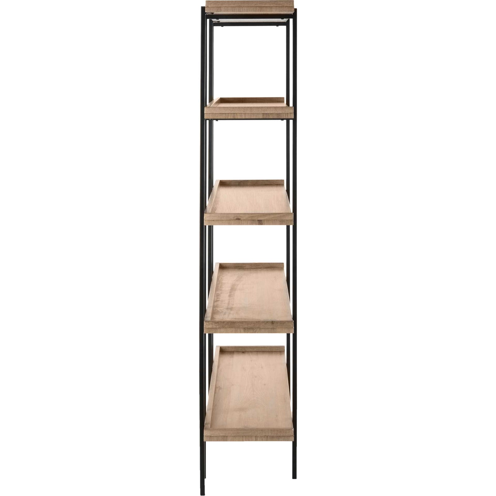 Cesta Wood Etagere Oak/Black