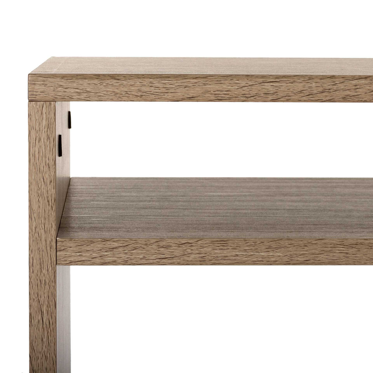 Maxxis Retro Mid Century Wood Etagere Oak/Black