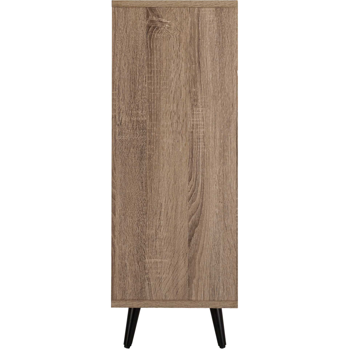 Maxxis Retro Mid Century Wood Etagere Oak/Black