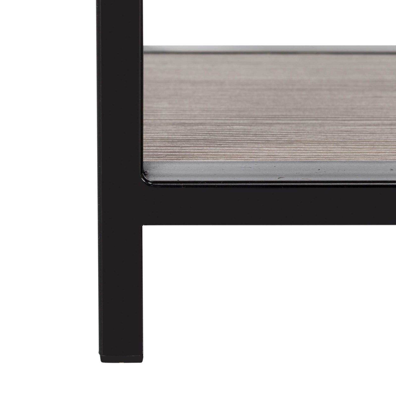 Jordan Retro Mid Century Wood Etagere Oak/Black