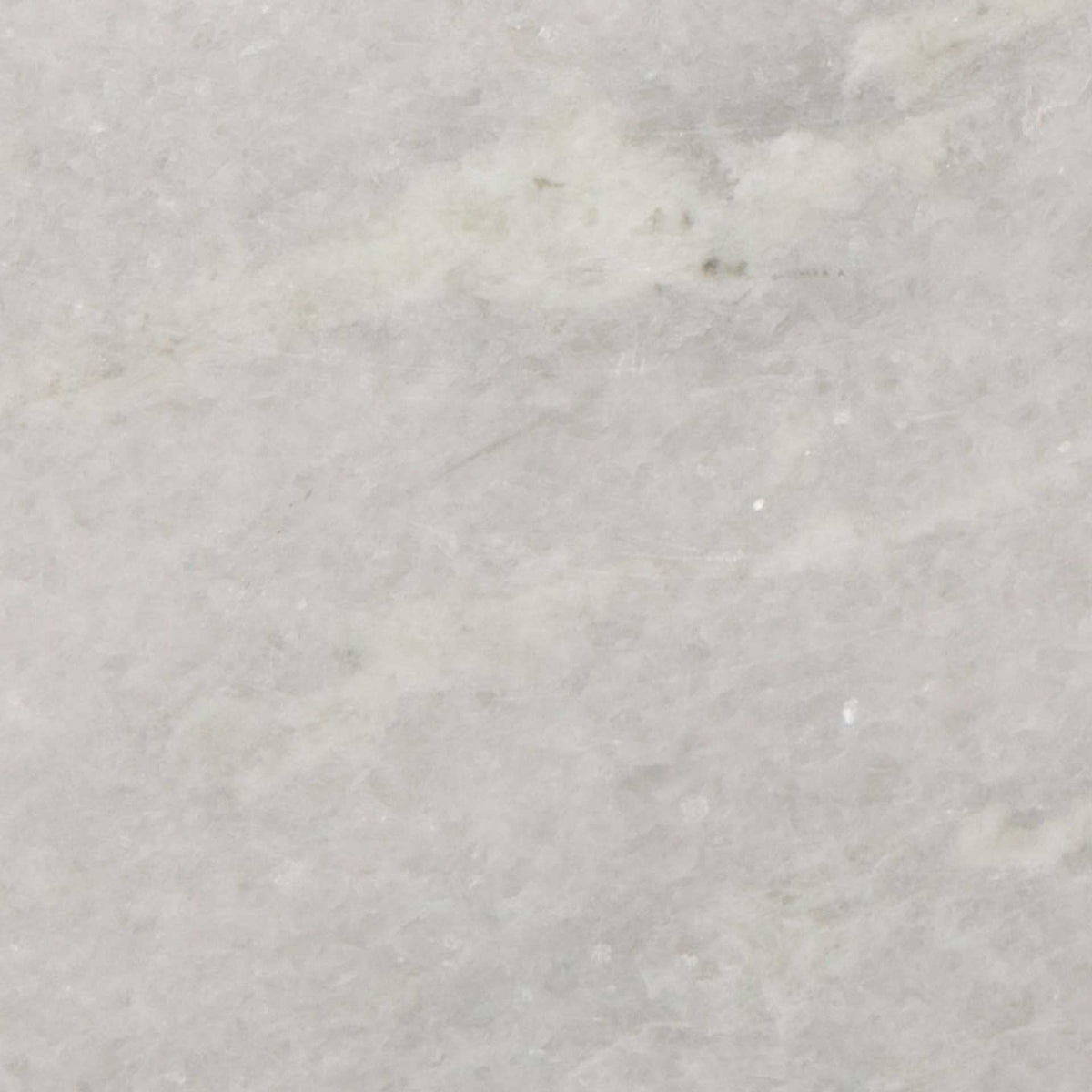 Molly Pentagon Marble Top Side Table Silver/White