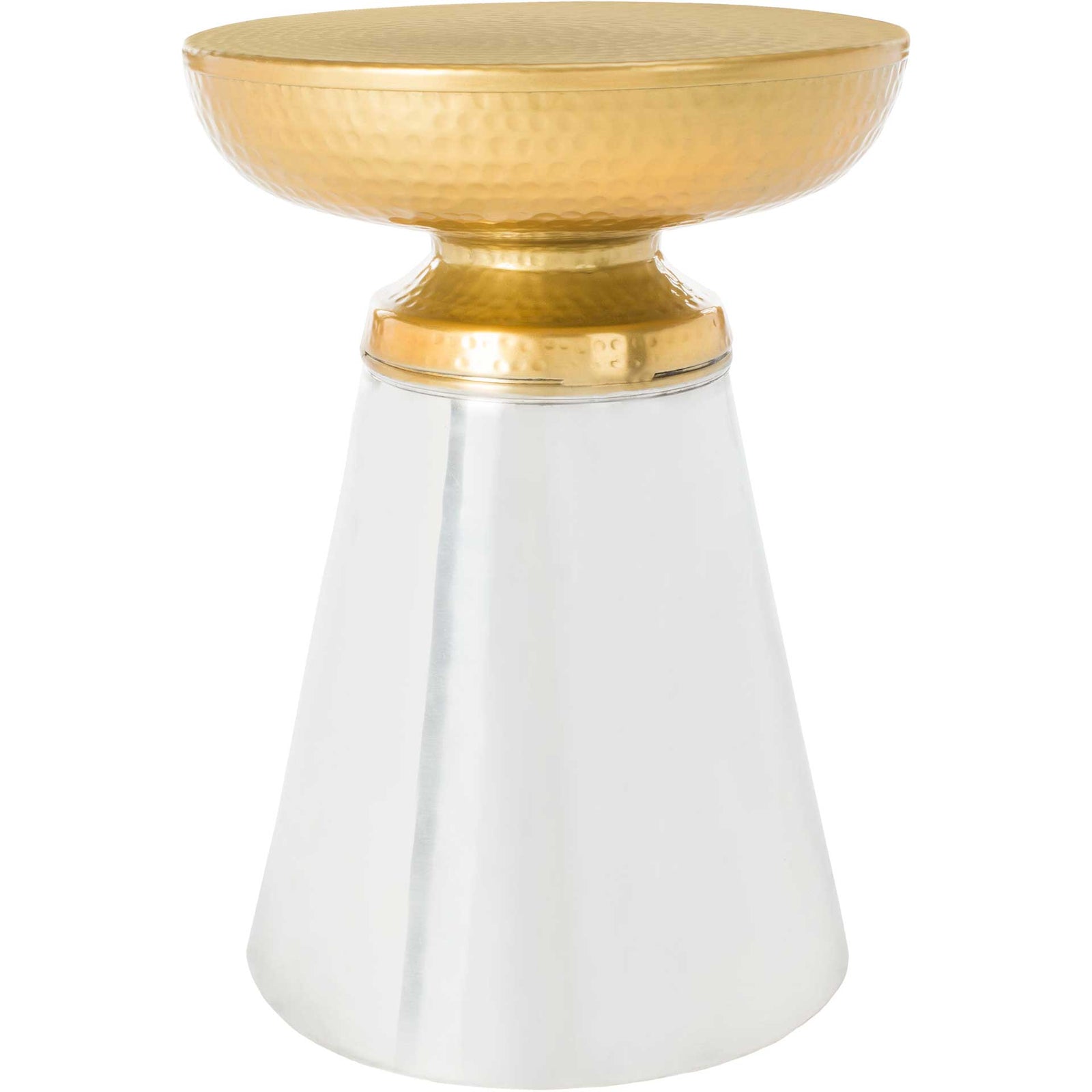 Dock Drum Side Table Gold