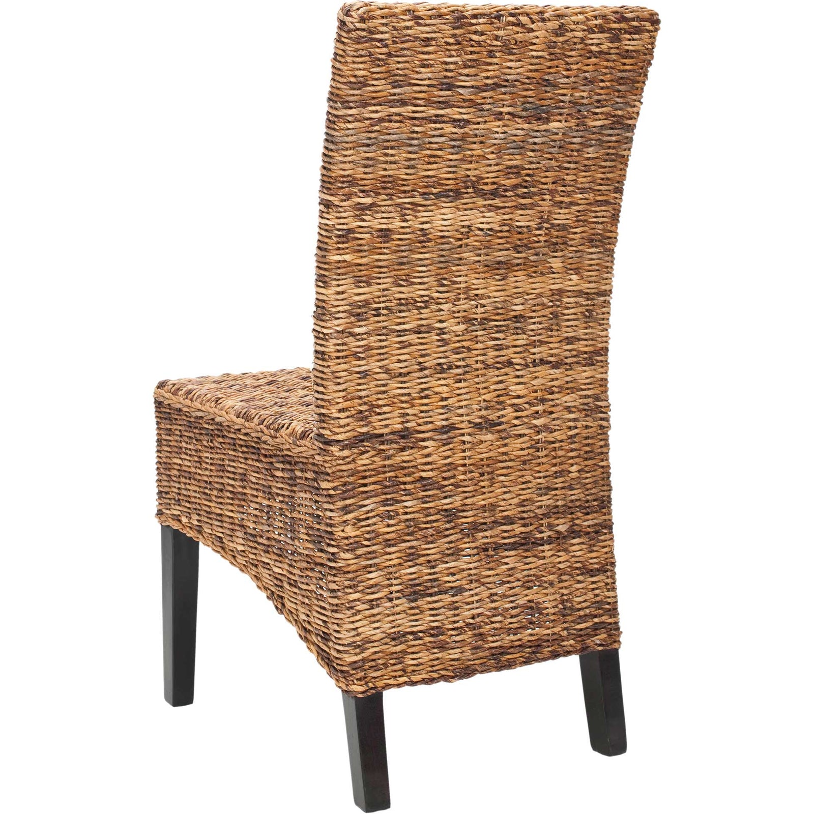 Simple Wicker Side Chair Brown/Colonial (Set of 2)