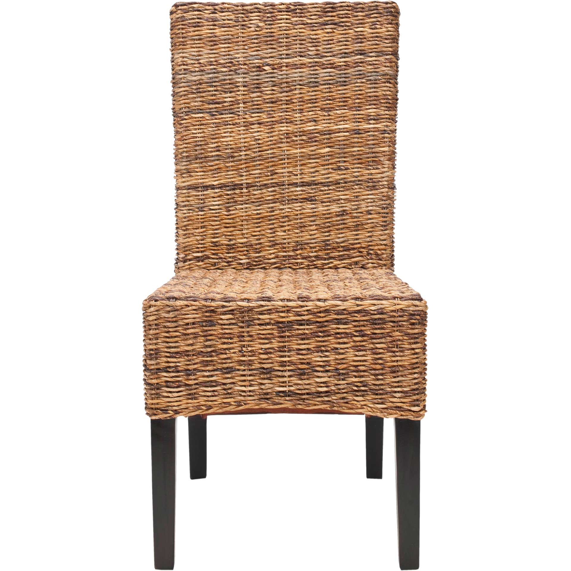 Simple Wicker Side Chair Brown/Colonial (Set of 2)