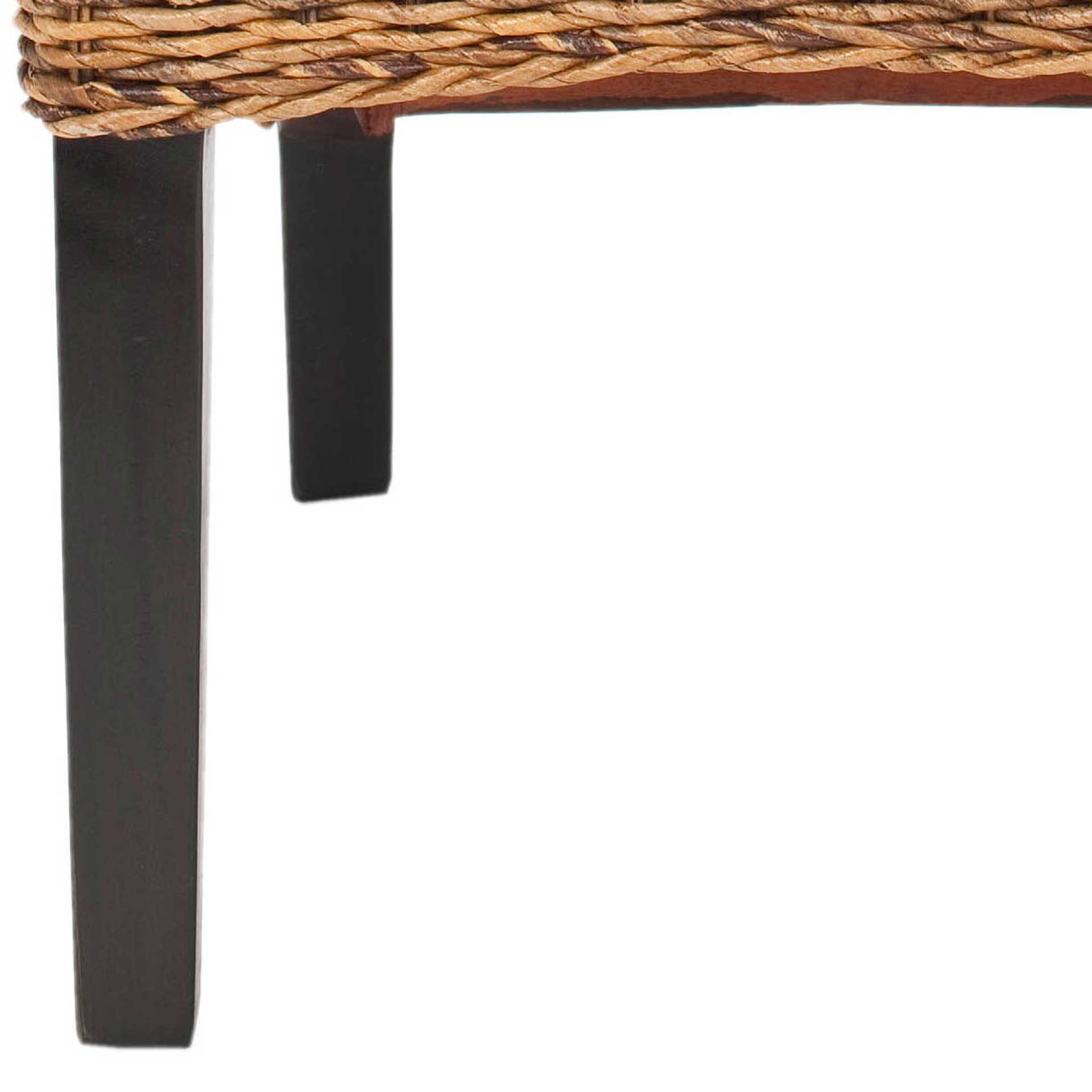 Simple Wicker Side Chair Brown/Colonial (Set of 2)