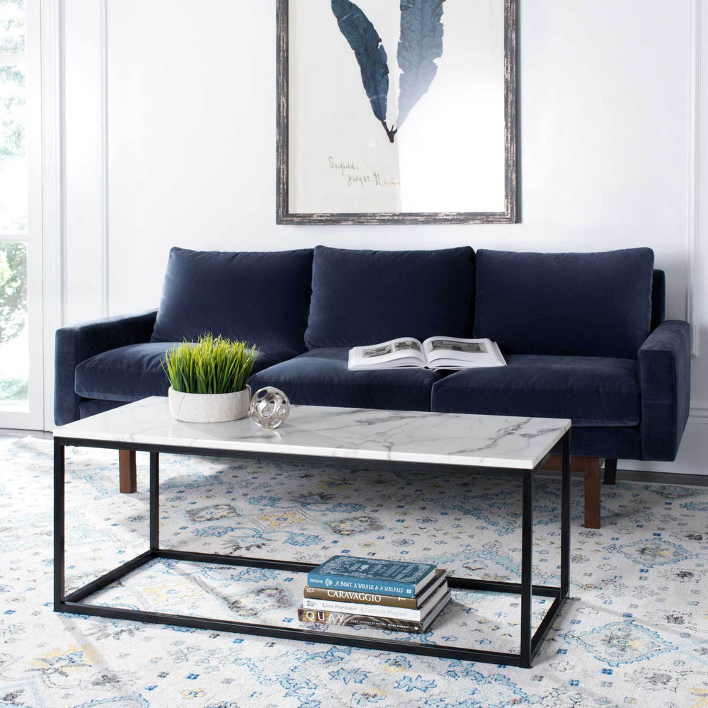 Barbara Coffee Table White/Gray - Froy.com