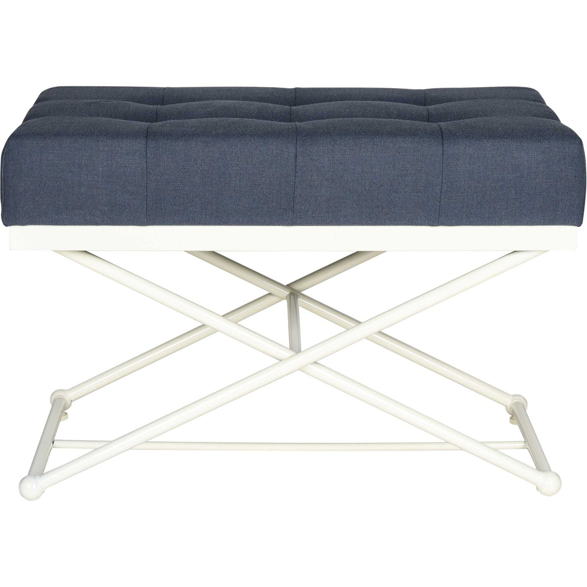 Camila Bench Navy/Cream