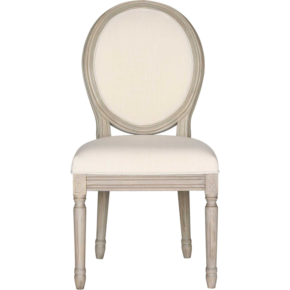 Holden Side Chair Light Beige/Rustic Gray (Set of 2)