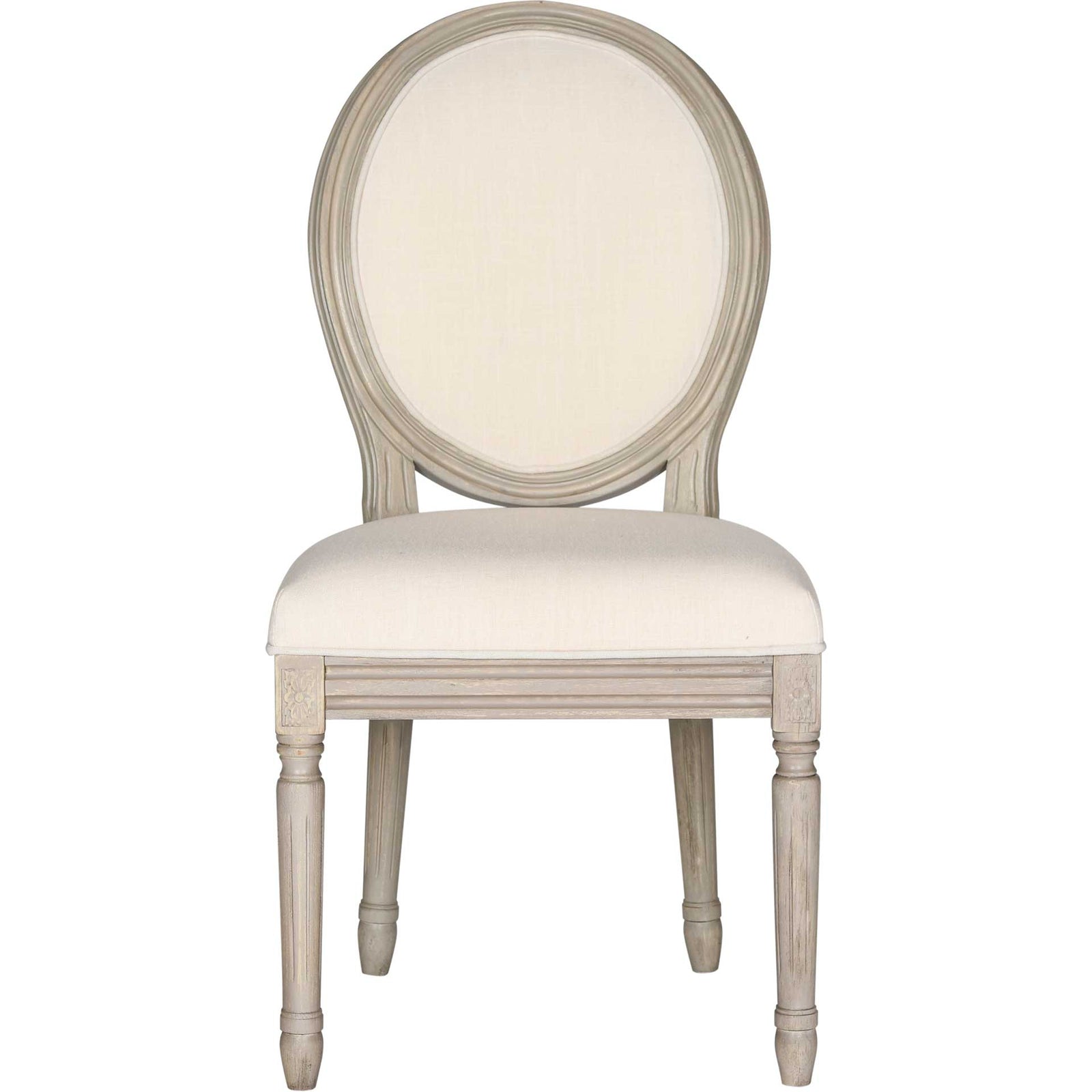 Holden Side Chair Light Beige/Rustic Gray (Set of 2)