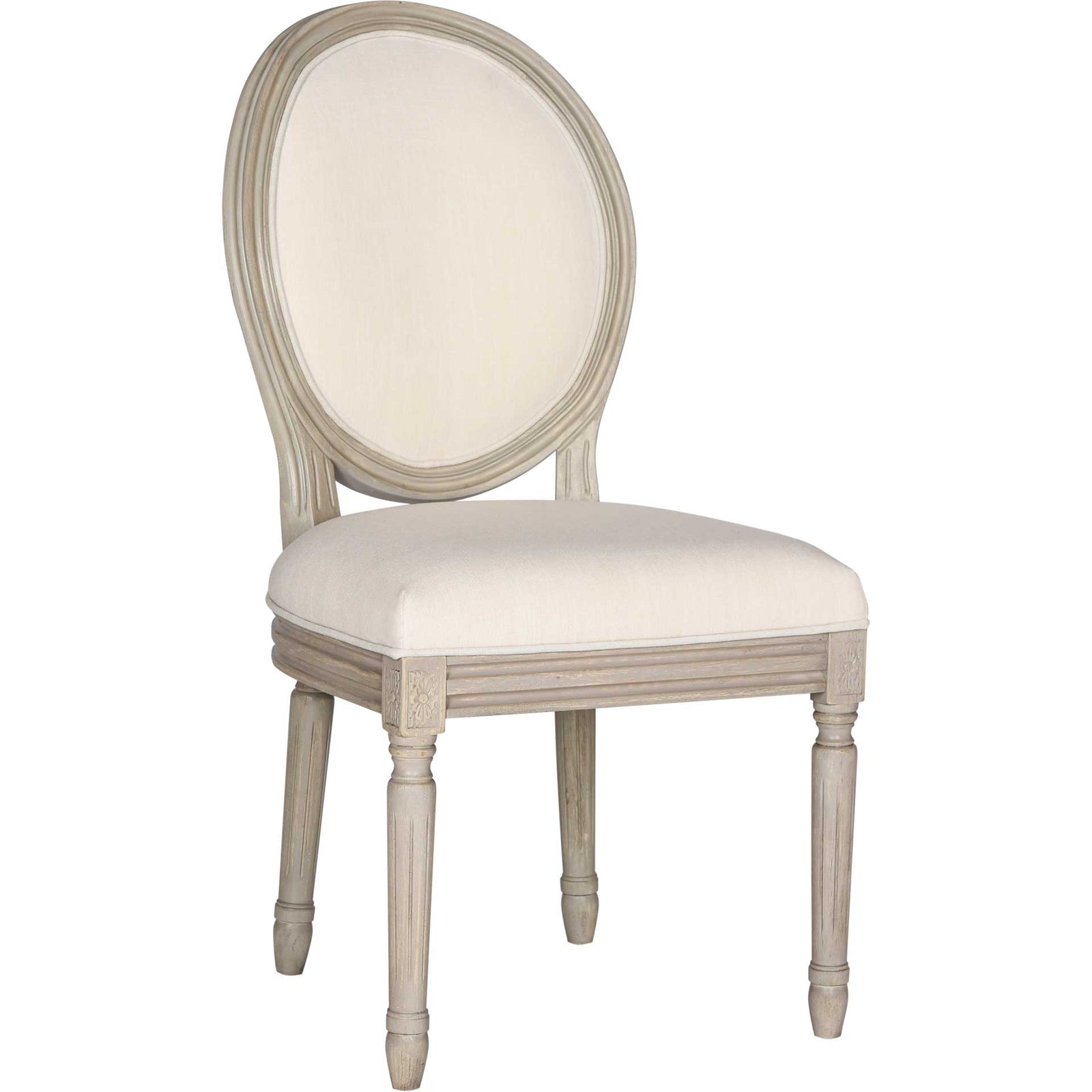 Holden Side Chair Light Beige/Rustic Gray (Set of 2)