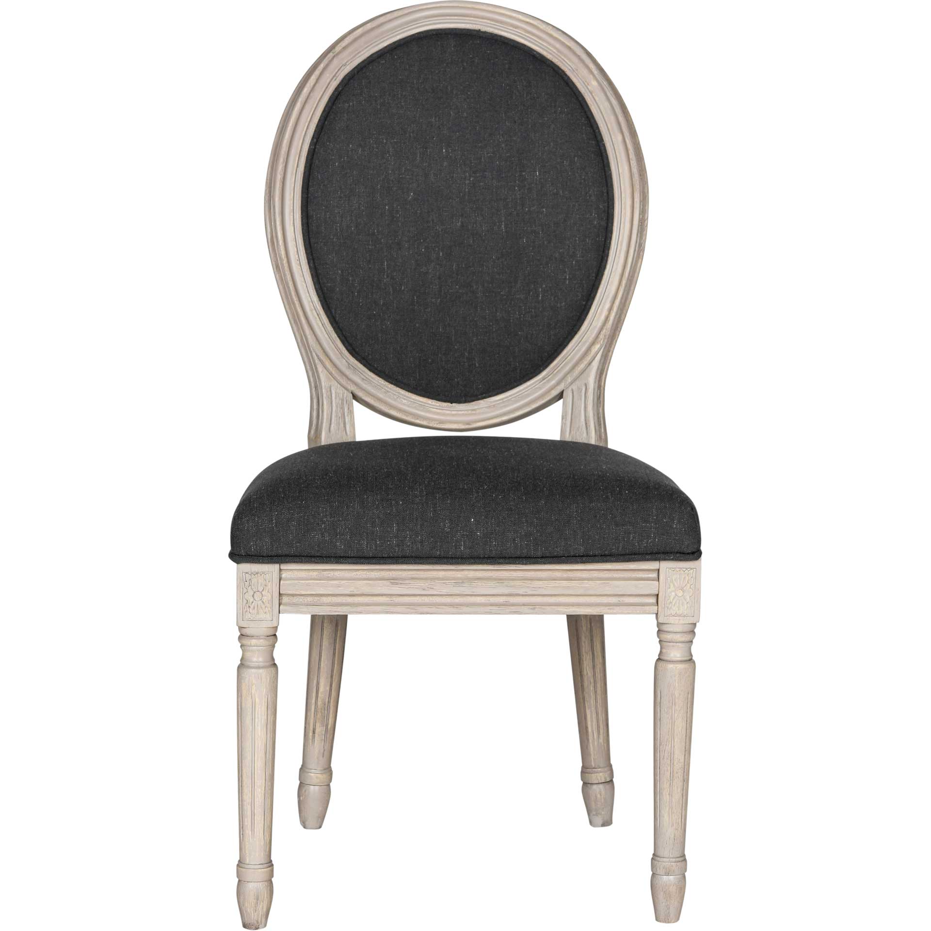Holden Side Chair Charcoal/Rustic Gray (Set of 2)