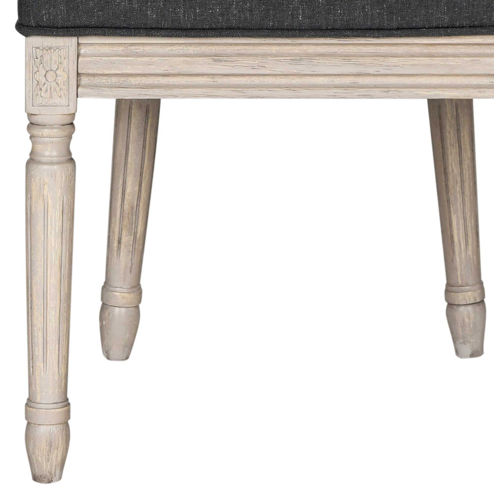 Holden Side Chair Charcoal/Rustic Gray (Set of 2)