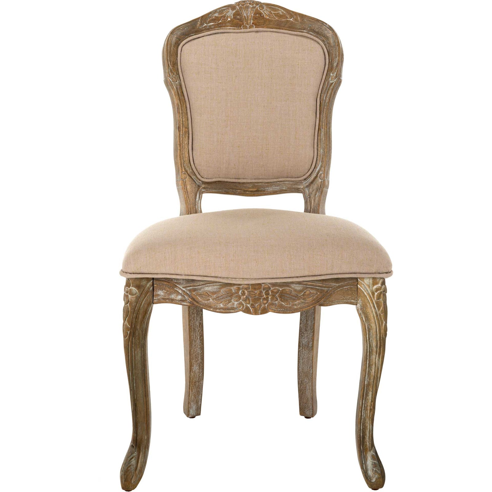 Buchanan Side Chair Light Oak/Antique White (Set of 2)