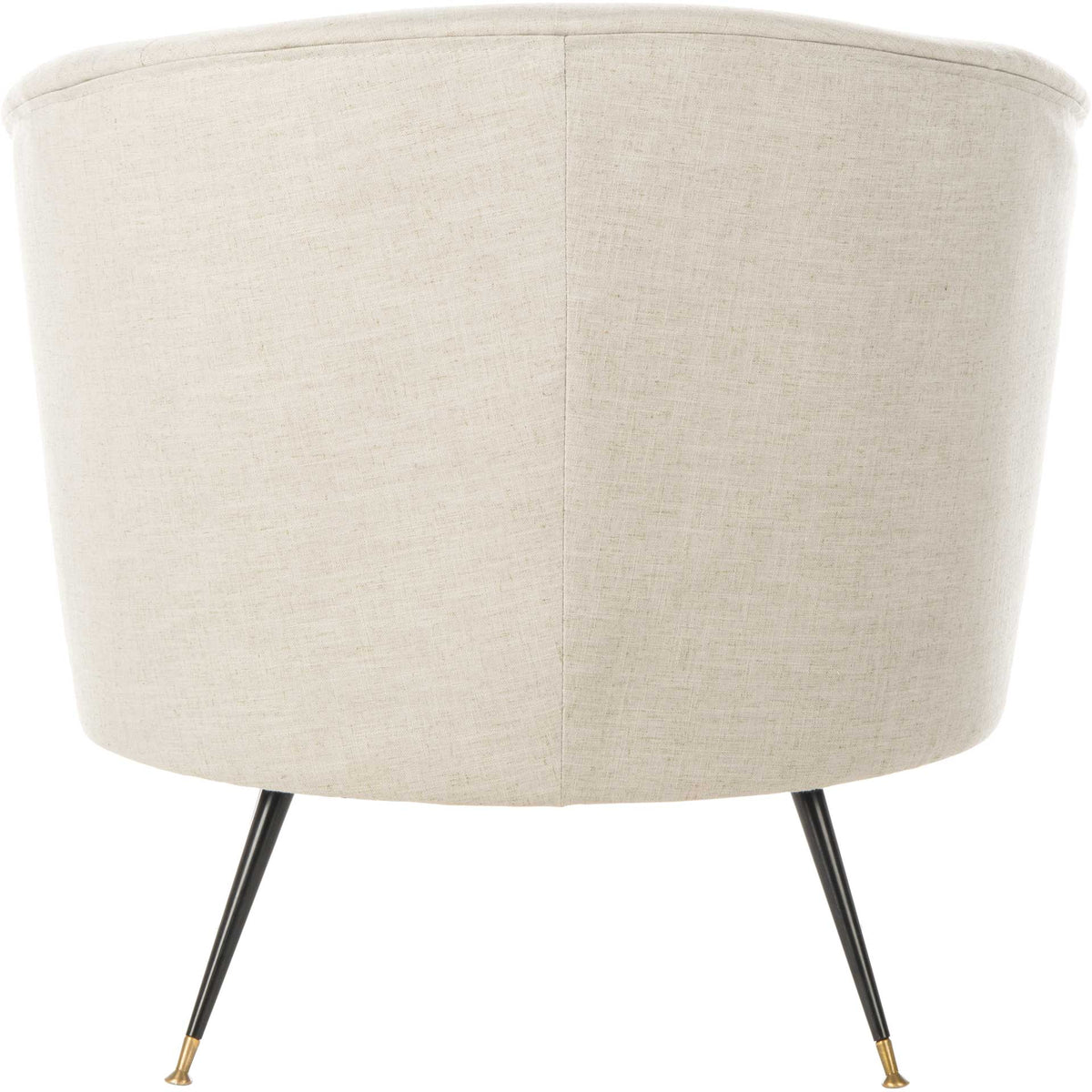 Arwen Velvet Accent Chair Light Gray