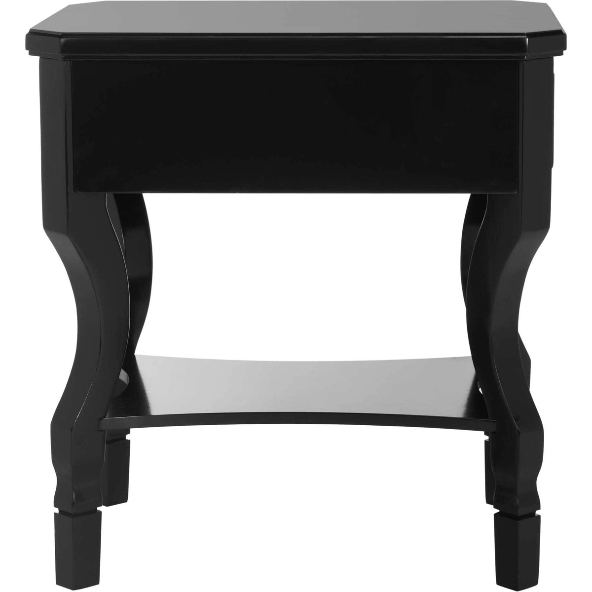 Albert One Drawer Nightstand Black
