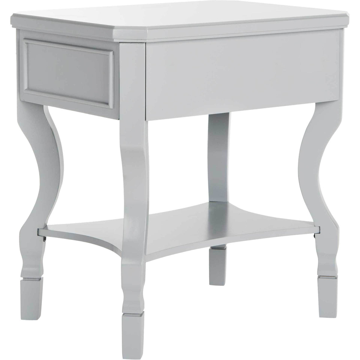 Albert One Drawer Nightstand Gray