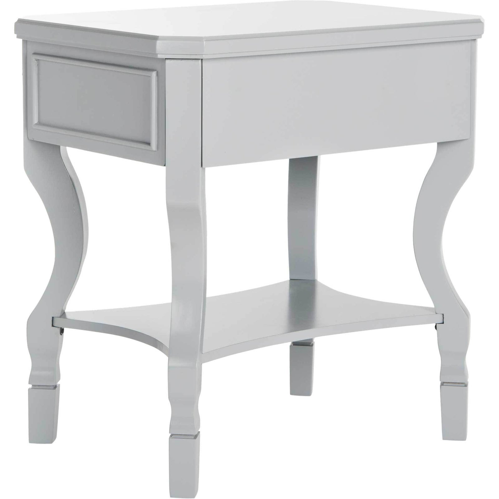 Albert One Drawer Nightstand Gray