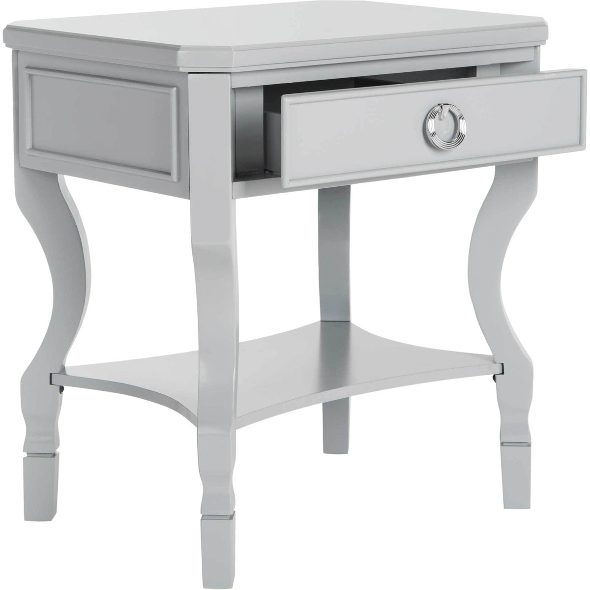 Albert One Drawer Nightstand Gray
