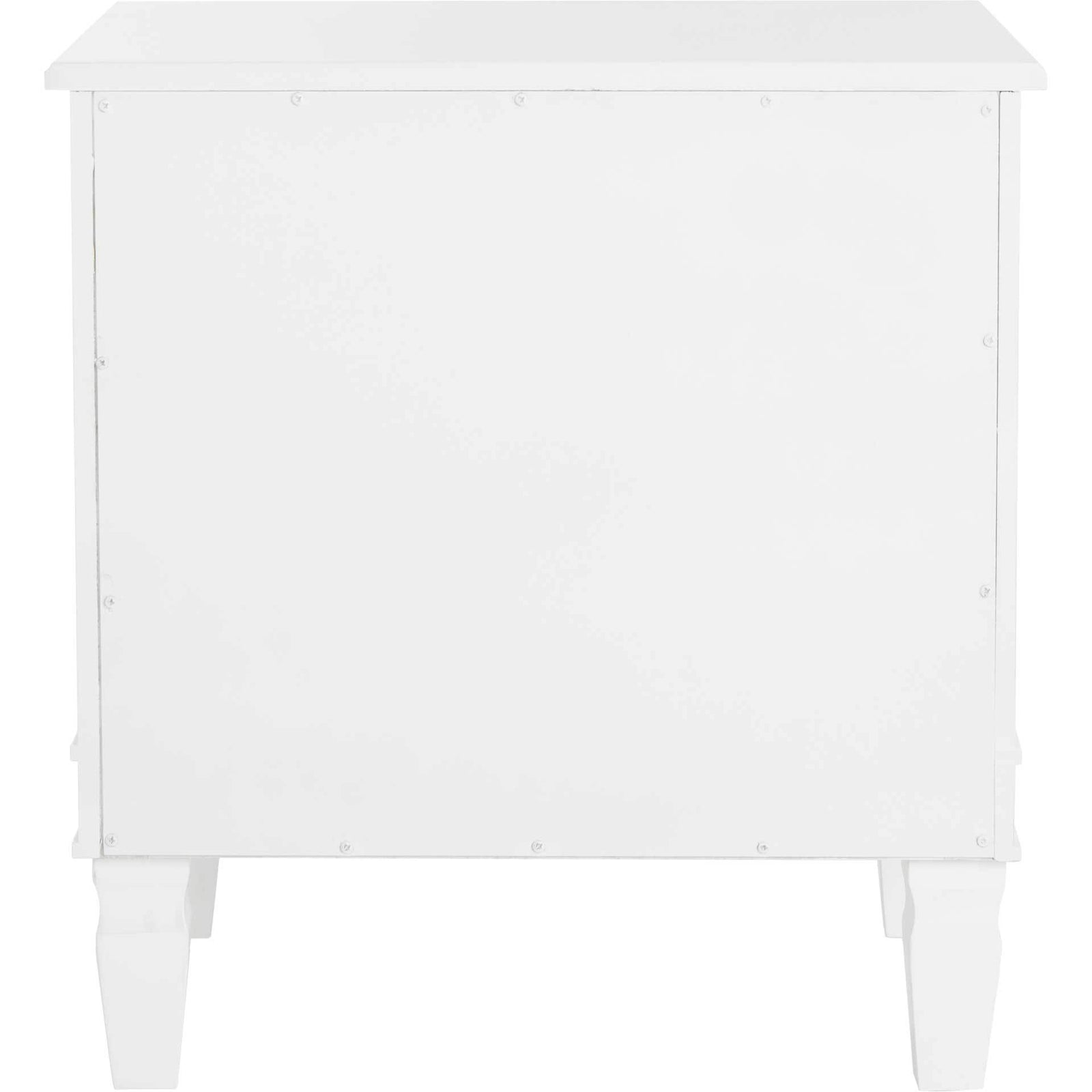 Kinsley Three Drawer Nightstand White