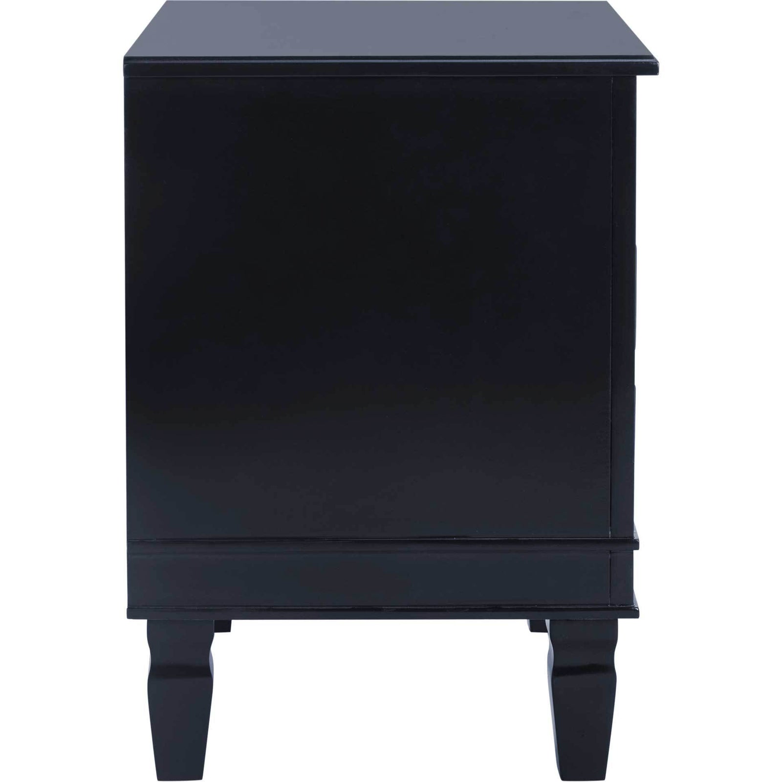 Kinsley Three Drawer Nightstand Navy