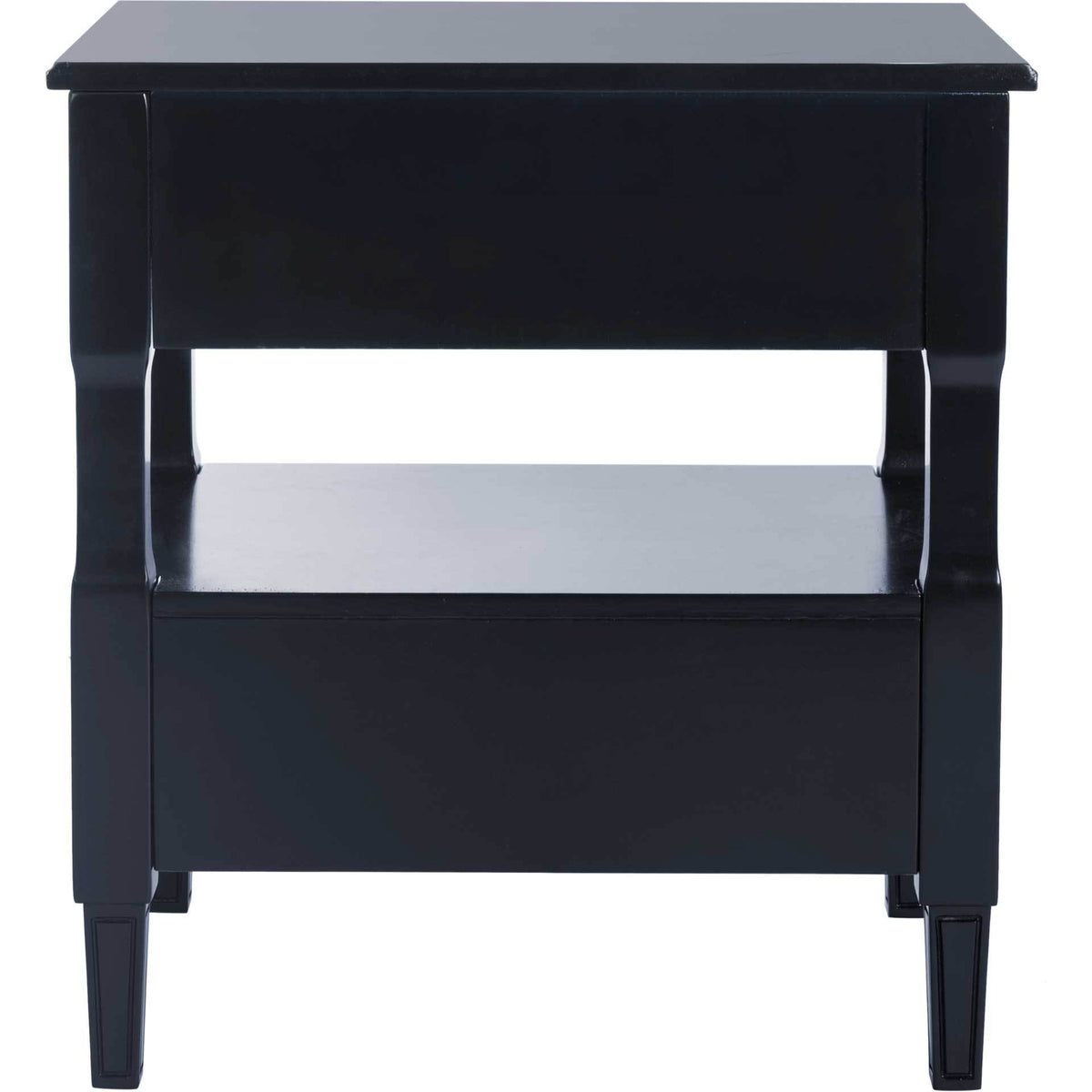 Jenna Two Drawer Nightstand Navy