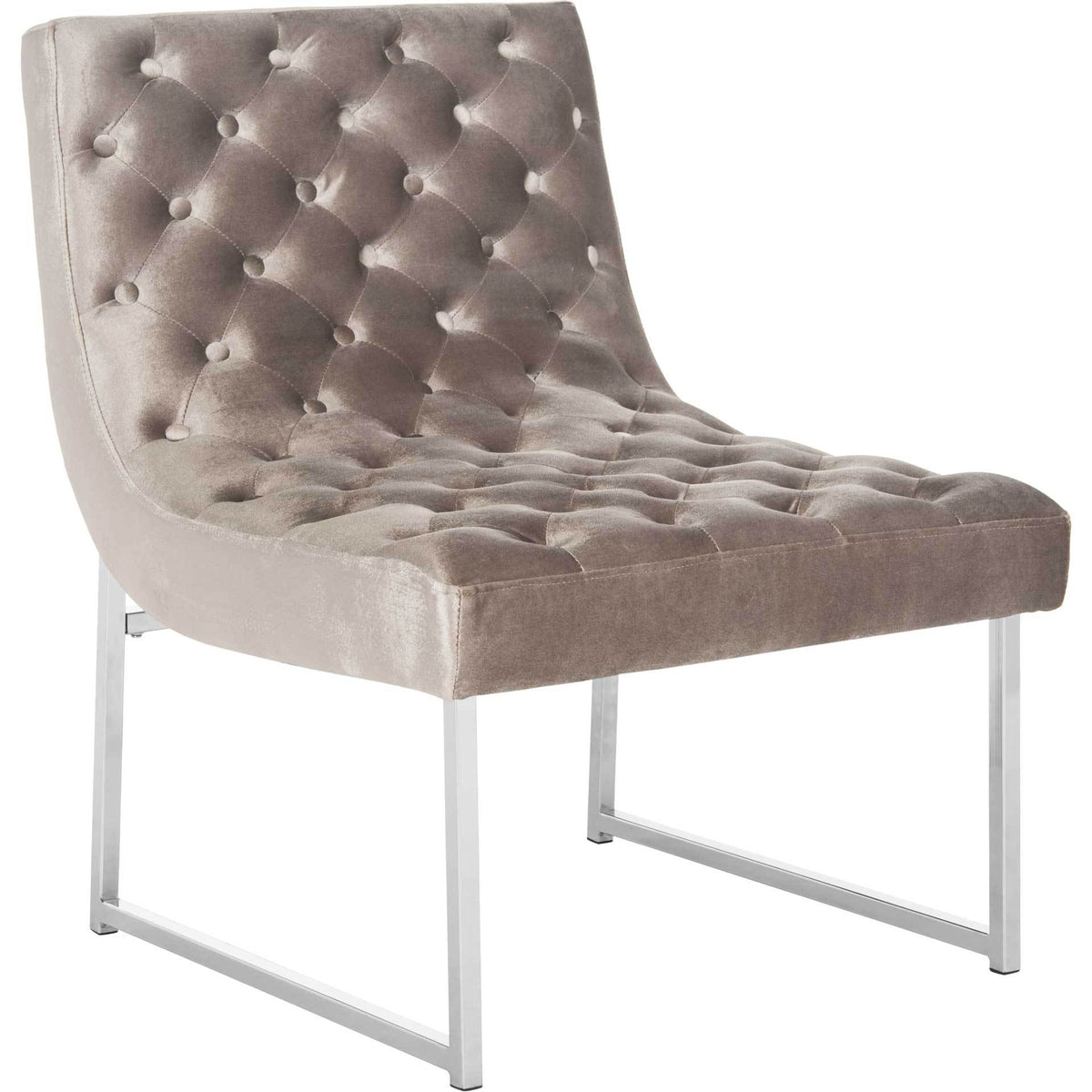 Hana Velvet Tufted Accent Chair Hazelwood