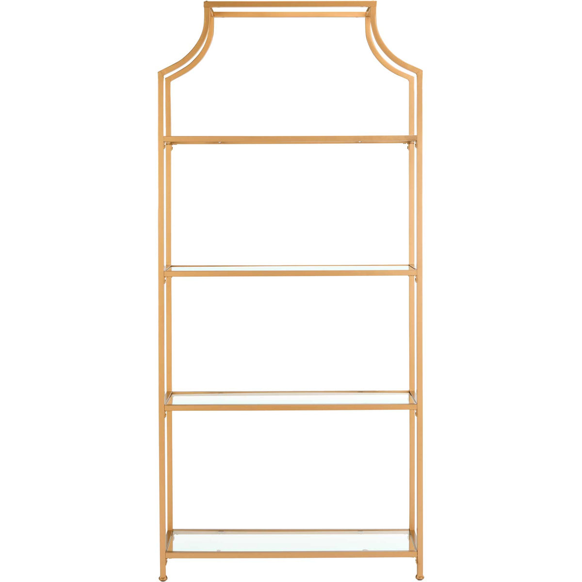 Sloane 4 Tier Etagere Gold