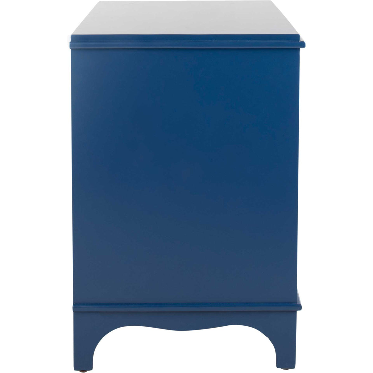 Hamden 3 Drawer Contemporary Nightstand Navy